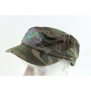 Collegiate Fashionista Florida Gators Bedazzled Adjustable Hat Camouflaged